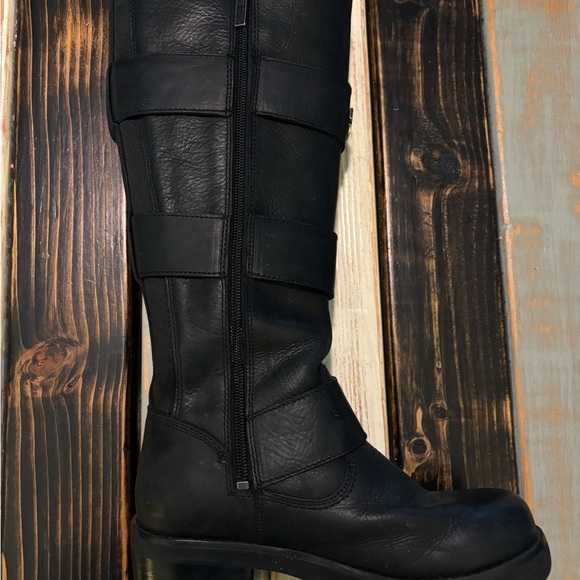Harley-Davidson Women's Black Leather Boots - Picture 2 of 8